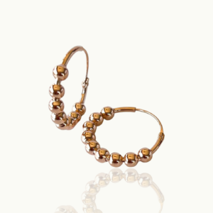 Small Ball Hoop Earrings