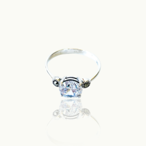 Marcasite CZ Ring