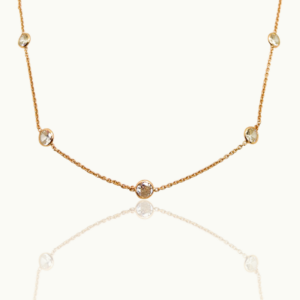 5 CZ Necklace