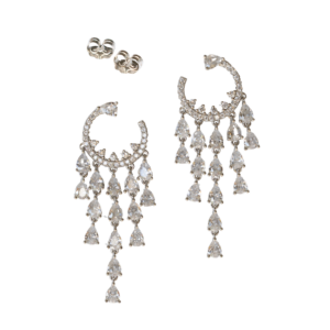 CZ Bridal Stud Earrings