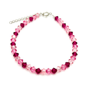 Light Rose Swarovski Crystal Bracelet