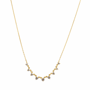 9 CZ Necklace