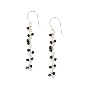 Black Spinel Earrings