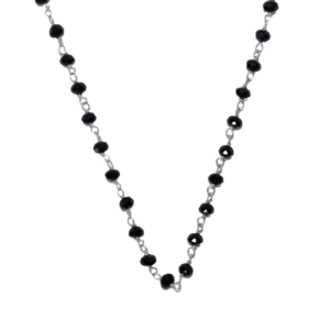 Black Spinel Gemstone Necklace