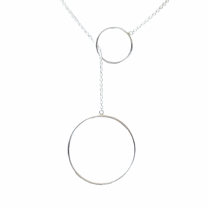 Sliding Circle Necklace