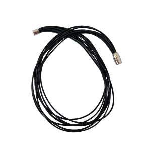 Black Leather Necklace