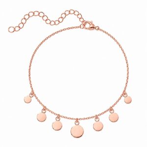 7 Coin Bracelet