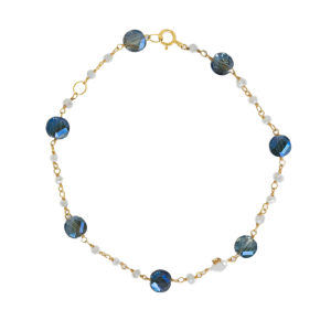 Hydro Quartz Gemstone Bracelet