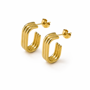 U-Shape Stud Earrings