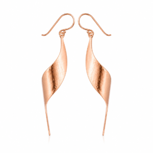 Twisted Leaf Earrings