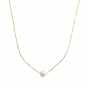 Floating Freshwater Pearl Necklace