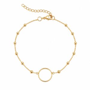 Circle Ball Chain Bracelet