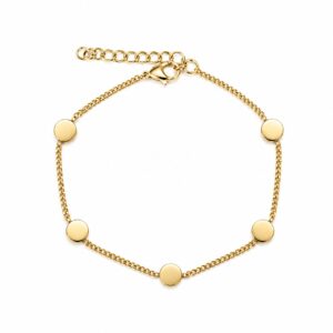 5 Coin Bracelet