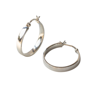 Classic Flat-Profile Hoops