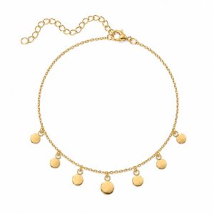 7 Coin Bracelet