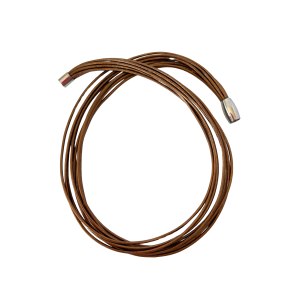 Bronze Brown Leather Necklace