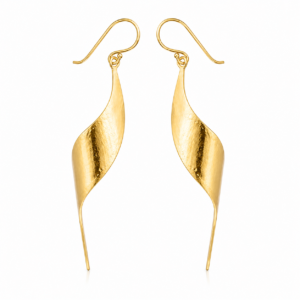 Twisted Leaf Earring
