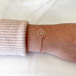 Filigree Disc Bracelet