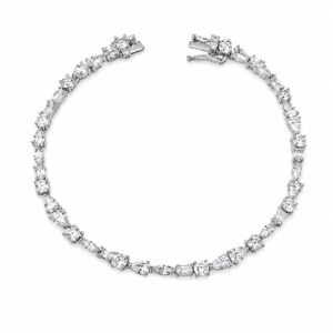 CZ Modern Tennis Bracelet