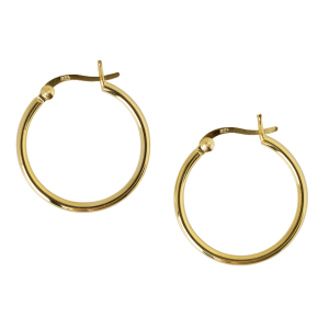 Classic Medium Thin Hoops