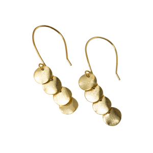 Dangling Coin Earrings
