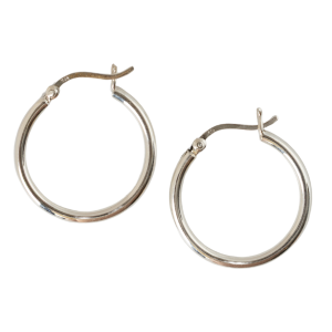 Classic Medium Thin Hoops