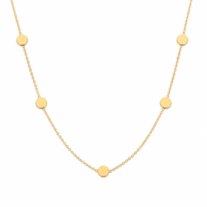 5 Coin Necklace
