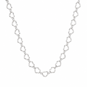 Small Cut Out Heart Necklace