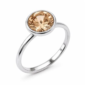 Golden Shadow Swarovski Crystal Ring