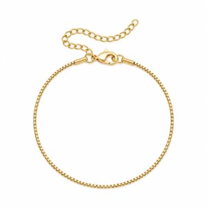 1.2mm Box Chain Bracelet