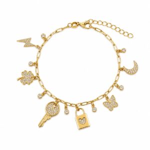 13 Charm Bracelet