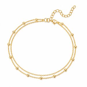 Layered Ball Chain Bracelet