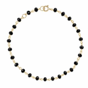 Black Spinel Gemstone Bracelet