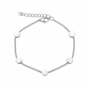 5 Coin Bracelet