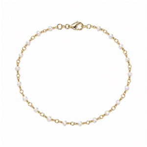 White Freshwater Pearl Bracelet