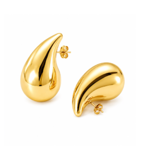Medium Waterdrop Stud Earrings