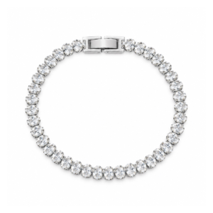 Clear Oval CZ Tennis Bracelet