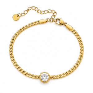 10mm Swarovski Chain Bracelet