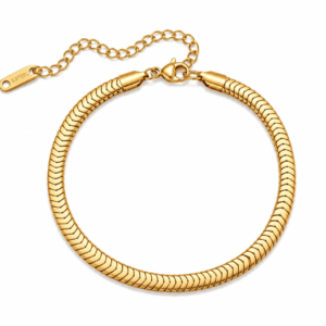 4mm Scale Chain Bracelet