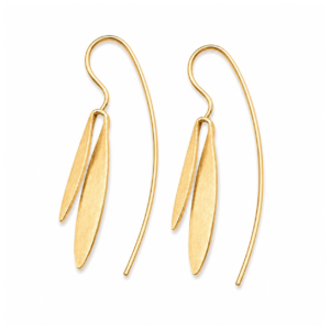Double Leaf Earrings