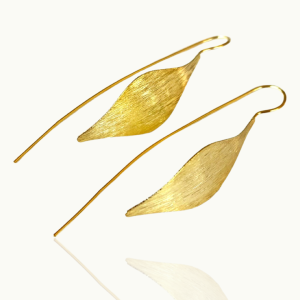 Large Leaf Earrings