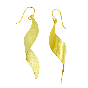 Twisted Leaf Earring