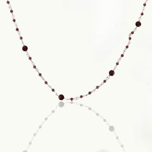 Petite Garnet Necklace