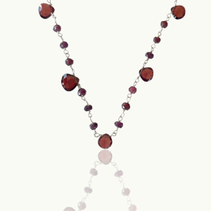 Garnet Gemstone Necklace