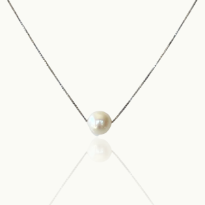 Floating Freshwater Pearl Necklace