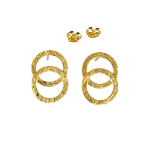 Double Circle Studs