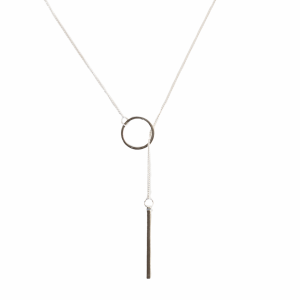 Sliding Circle Necklace