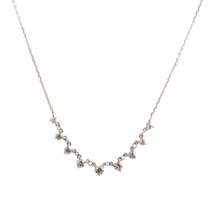 9 CZ Necklace
