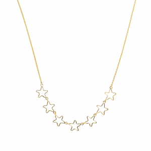 Cut Out Stars Necklace