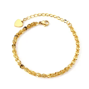 4mm Phoenix Tail Chain Bracelet